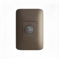 Conj 4x2 sensor presença parede 110g trimpot,microc bivolt (tr)- cor bronze